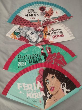 Colección Abanicos Feria de Almería 2024-2026