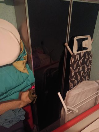 Mueble comedor estantería lleva sus cristales tamb