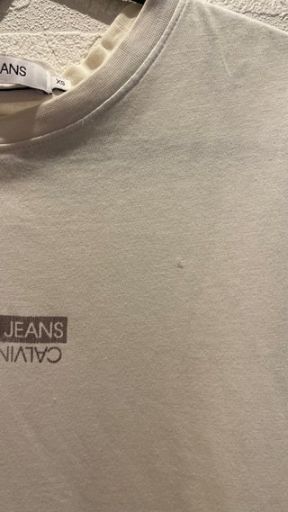 Camiseta Calvin Klein Jeans Blanca