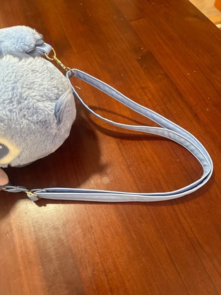 Bolso/Mochila Stitch Disney Azul y Beige