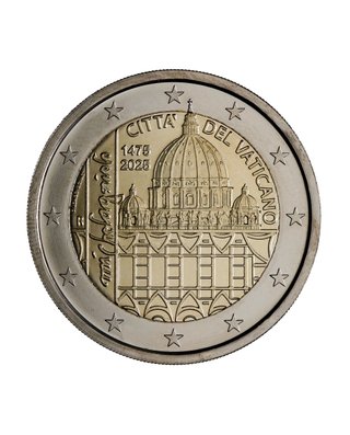 Moneda Vaticano 2025 550 Aniversario Miguel Ángel