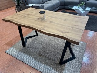 Mesa Comedor Diseño Industrial 140cm