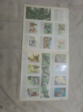 Álbum Mamíferos Panini Completo
