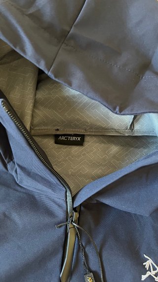 Chaqueta Arc'teryx impermeable azul Talla XS