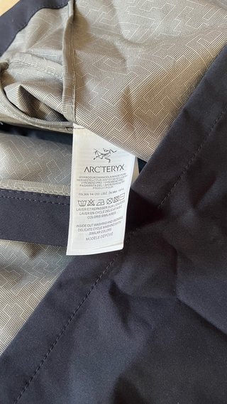Chaqueta Arc'teryx impermeable azul Talla XS