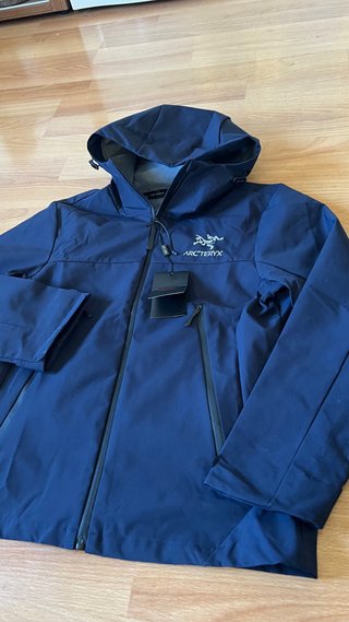 Chaqueta Arc'teryx impermeable azul Talla XS
