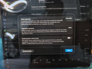 MacBook Air M1 256GB Batteria 98%