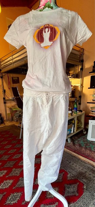 Conjunto Yoga de lino y algodón orgánico