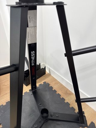 Soporte para discos de gimnasio