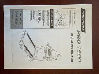 Pro-Form Pro 1500 Cinta iFit Plegable