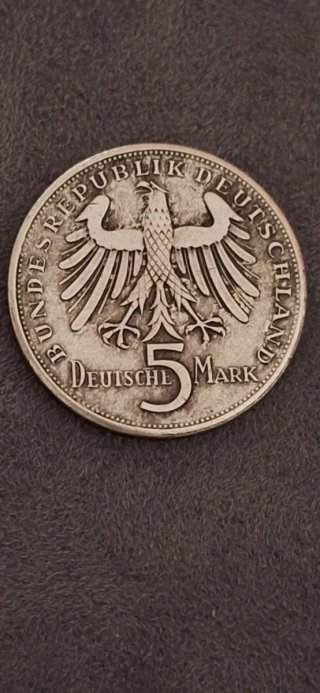 Moneta Friedrich Von Schiller 1955