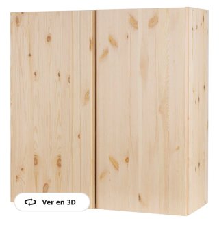 Mueble de madera Ikea IVAR