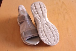 Sandalias Skechers Mujer Talla 37 Beige/Gris