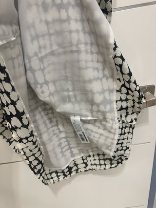Vestido midi evasé estampado