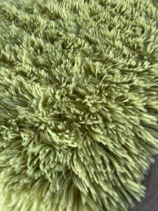 Alfombra mullida verde