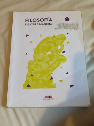 Filosofía 1, primer curso de bachillerato