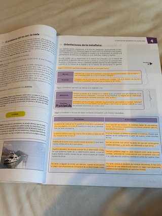 Filosofía 1, primer curso de bachillerato