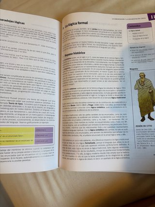 Filosofía 1, primer curso de bachillerato
