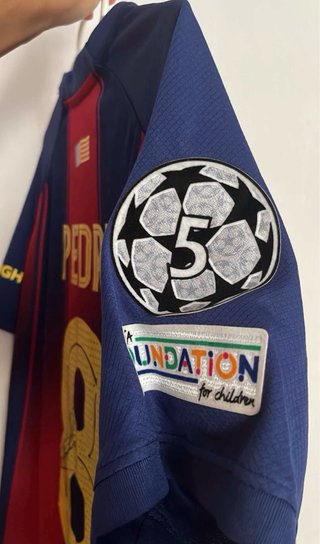 Camiseta Pedri 8 Firmada FC Barcelona