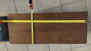 Cajón-asiento para furgoneta 74 x 30 x 42 alto