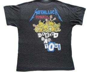 Camiseta Metallica Damage Inc. Vintage 1989