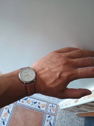 Reloj Frederique Constant Geneve Cuero Marrón