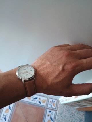 Reloj Frederique Constant Geneve Cuero Marrón