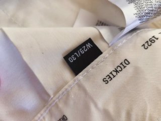 Calças Dickies 874 Originais Brancas