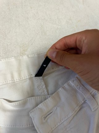 Pantalón pitillo blanco Calzedonia