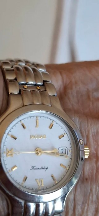 Reloj Jaguar Mujer Oro y metal platado
