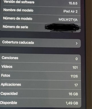iPad Air 2 Plata