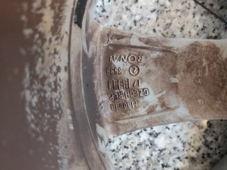 Llantas de coche plateadas 17 para Skoda