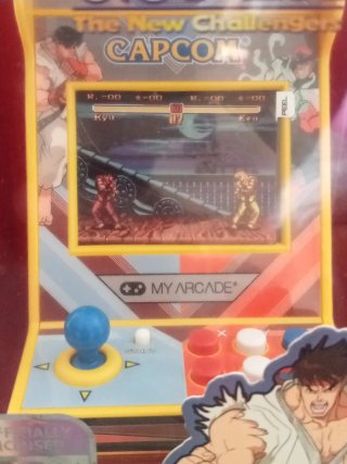 Mini arcade street fighter