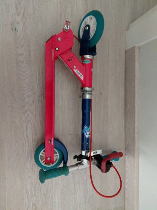 Patinete Oxelo Rojo y Azul