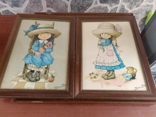 Cuadros de muñecas Mary May (2)