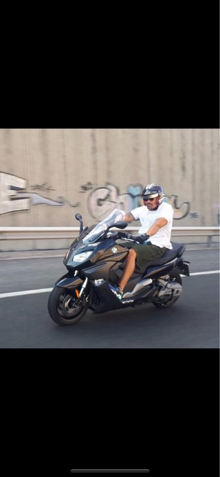 BMW C 650 Sport Negra