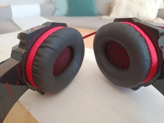 Cascos Gaming Kotion Each G9000 Pro Rojo