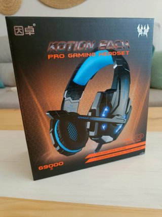 Cascos Gaming Kotion Each G9000 Pro Rojo