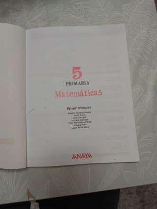 Matemáticas 4 Primaria