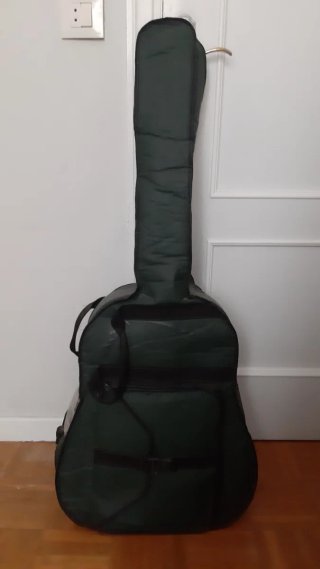 Guitarra Acústica Academy Negra