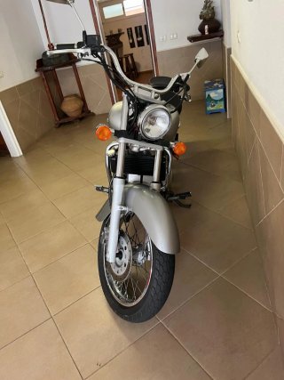 Honda Shadow Moto Cruiser Plata