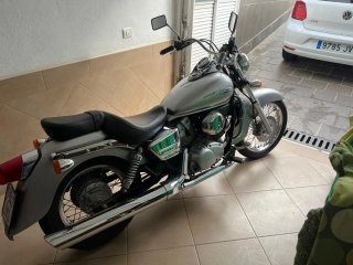 Honda Shadow Moto Cruiser Plata