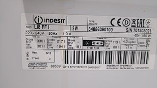 Estante Botellero Puerta Nevera Indesit