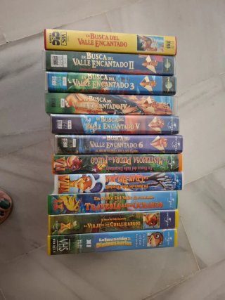 Colección 11 VHS El Valle Encantado