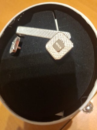 Conjunto gemelos y pinza corbata TOUS