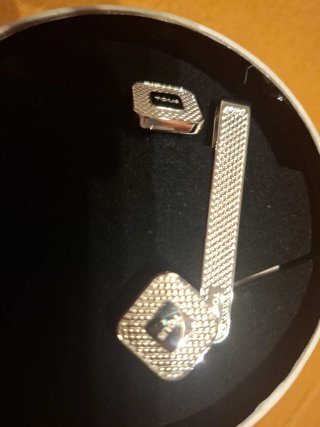 Conjunto gemelos y pinza corbata TOUS