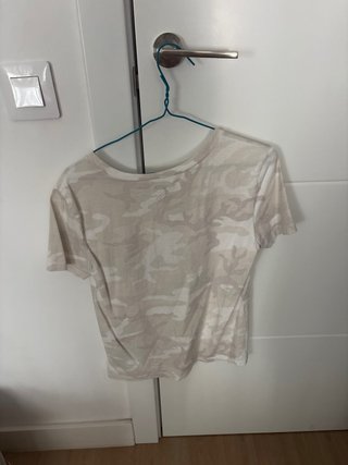 Camiseta Vans Estampado Militar Talla S
