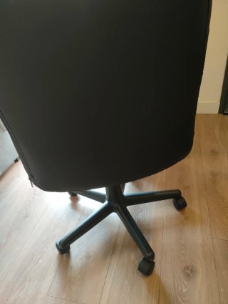 Silla de oficina Ikea negra