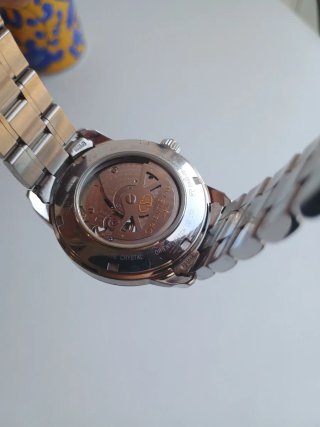 Reloj Orient Star Azul y Plateado