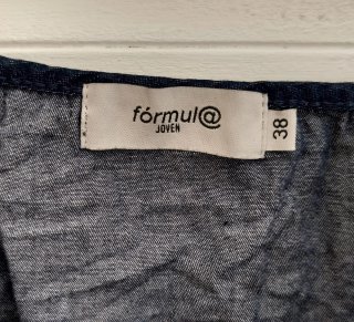 Vestido Formula de tirantes con estampado talla 38
